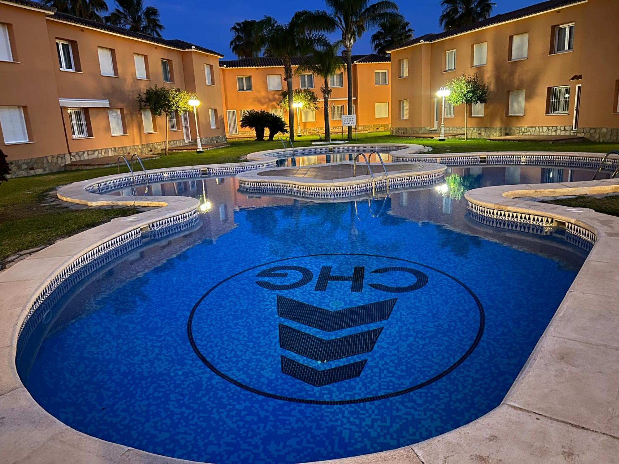 Apartment Sevilla III Golf ,Big Pool And Seaside Oliva Exterior photo